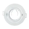 MIIDEX SUPPORT DE SPOT ENCASTRÉ ORIENTABLE ROND 93MM 1/4 DE TOUR BLANC - 7711 77711