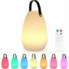 Grande Lampe D'extérieur à Batterie Rechargeable Avec Télécommande - Lampe De Table étanche Sans Fil Rechargeable à Intensité Variable