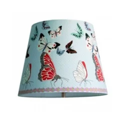 Abat-jour Conique 34cm Décoration BUTTERFLY