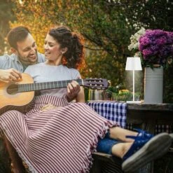 Lampe De Table Rechargeable Dimmable Sans Fil, Lampe De Table Dimmable Intérieur L'extérieur IP54 Fonction Tactile USB-C 2m Blanc 8 Lampe De Table Rechargeable Dimmable Sans Fil, Lampe De Table Dimmable Intérieur L'extérieur IP54 Fonction Tactile USB-C 2m Blanc -Éclairage Domestique 94104517 4