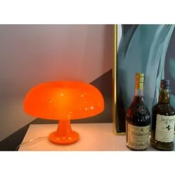 Lampe à Poser　Lampe De Table En Polycarbonate Orange（Donnez Quatre Ampoules） -Éclairage Domestique 94304350 3