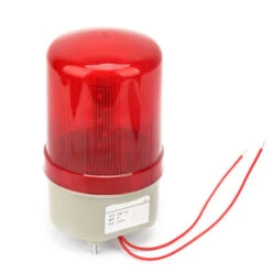 220VAC Clignotant Clignotant Rouge LED Voyant D'avertissement Diamètre 97mm