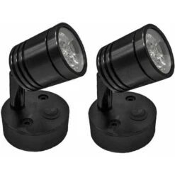 12V LED Lumières Camping-car, Spot Mural Liseuse Voiture Caravane Bateau Intérieur Lumière Camping-car Lampe Avec Interrupteur Blanc Froid