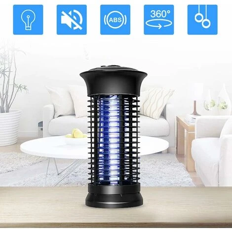 Lampe Anti-moustiques, Puissant Piège électronique à Insectes Anti-insectes Puissant Piège à Mouches Anti-insectes Avec Crochet Moustique Zappers Fly Gnat Zappers Pour L'intérieur 4 Lampe Anti-moustiques, Puissant Piège électronique à Insectes Anti-insectes Puissant Piège à Mouches Anti-insectes Avec Crochet Moustique Zappers Fly Gnat Zappers Pour L'intérieur – Image 4