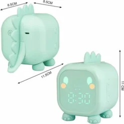 Réveil Enfant Fille Garcons Dinosaure Lumineux Reveil Enfant Numerique Lampe Réveil Veilleuse Jour Nuit Enfant Réveil De La Maternelle Volume Réglable Avec Snooze Compte à Rebours 8 Réveil Enfant Fille Garcons Dinosaure Lumineux Reveil Enfant Numerique Lampe Réveil Veilleuse Jour Nuit Enfant Réveil De La Maternelle Volume Réglable Avec Snooze Compte à Rebours -Éclairage Domestique 97653365 4